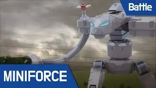 [MiniForce Battle Scene 16] MiniForce VS Faucet Mechamon