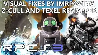 RPCS3: Visual Fixes in Many Games by improving Z-Cull and Texel Remapper!