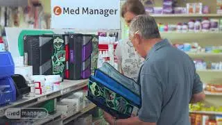 Med Manager Deluxe, Premium Medication Travel Case
