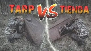 Tienda de Campaña VS Tarp | Combate por el Mejor Refugio de Aventura!!!