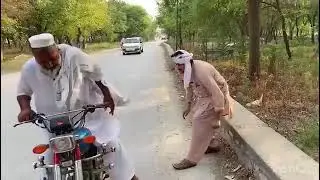 Motar cycle ghal pashto Funny video 