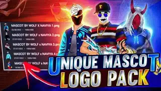 FF MASCOT LOGO PACK ☣️🔴 | PERFECT MASCOT | WOL93 FX @NAVIYA_FX