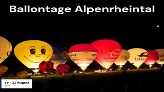 Ballontage Alpenrheintal 19 - 21 August 2010 #hotairballoon #balloon