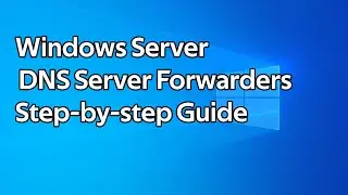 Как настроить DNS-пересылки на DNS-сервере Windows Server