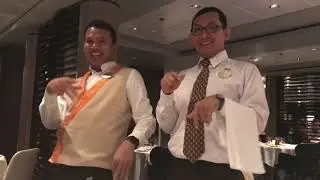 Rare performance of washy washy in NCL Dawn&rsquo;s Aqua