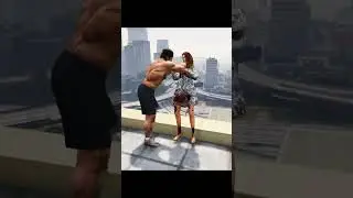 GTA V  LESTER SAVING HIS GIRLFRIEND FROM MAFIA 😲  #shorts