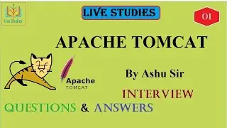 Apache Tomcat interview questions and answers |Java|live studies|By Ashu sir