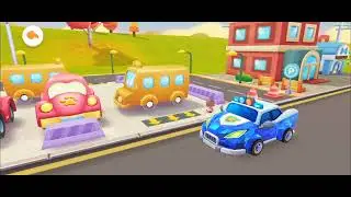 Nursery Rhymes kid song funny video bacho wala game video school bus for baby bus & baby girl police