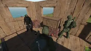 Miscreated. Клановые войны 5. База на пляже. Raid base#35