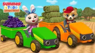 Broom, Broom! Quali mezzi di trasporto si usano in Fattoria? 🤔 Scoprilo con Summer & Todd!