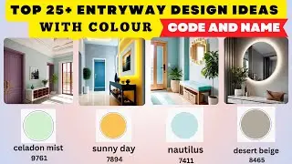 Entryway Design Ideas 2026 Home Design| Entryway Decorating ideas | Living Room Hall Wall Decoration