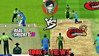 WCC2 VS RealCricket 19 (comparision video)
