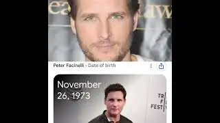Peter Facinelli birthday @hollywood 
