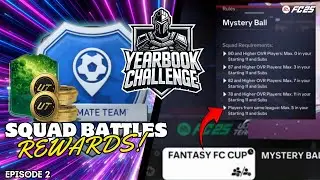 We Open Our First Rewards & Tackle The FC Fantasy Cup! - The Yearbook Challenge EP2 #FC25