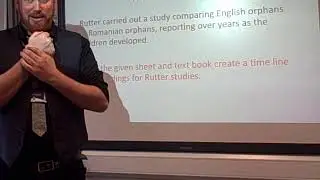 Attachment lesson 10 the Romanian orphan studies