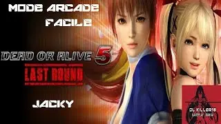 DEAD OR ALIVE 5 Last Round  Mode arcade Jacky
