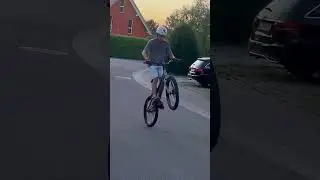 Barspins on my Trial Bike