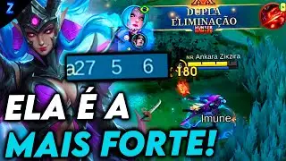 PEGUEI 27 KILL JOGANDO COM A ASSASSINA MAIS FORTE DO JOGO! - KARINA GAMEPLAY | Mobile Legends