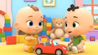 Please Don&rsquo;t Cry 😢 | Good Manners Song for Kids | Learn Kindness & Sharing | Toonzy Wheels kids 