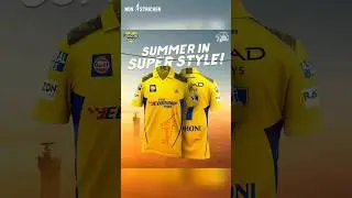 CSK Jersey For IPL 2024 #shorts