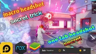 Macro one tab headshot trick free fire || How to use macro one tab headshot in free fire
