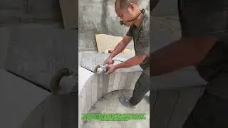 Curve Whisperer! Tile Master Fits Perfect Arc with Custom Tools ✨ | Ceramic Alchemy
