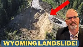 Major Highway Embankment Failure in Wyoming!