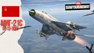 МиГ-21С (Р-13-300) - исполняю мощнейшее соло на балалайке в #warthunder