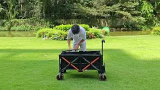 How to unfold Electric Riding Wagon  |  WISELD GT3 Video Tutorial