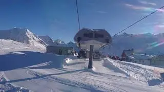Bergfahrt Hohe Mut Bahn 1+2