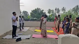 Friday Fun at GHS Kammapalli | Yoga & Zumba Combo with Kids