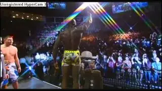 Chandella Powell reaction to Cheick Kongo