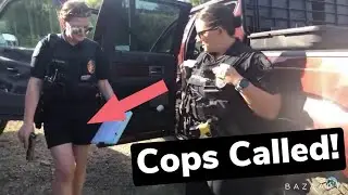 Gun Found In River! Cops Called!! Part 1 (phone overheated)