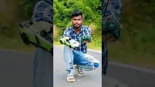 Lamborghini Veneno remote control car unboxing testing review video|| Ajmol toys