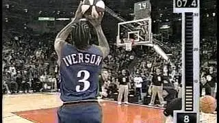 Allen Iverson's Only NBA 3-Point Shootout Appearance (2000)