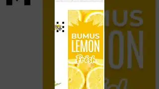 Drink label design #shorts #coreldraw #coreldrawtutorial