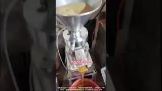 Sesame paste peanut butter grinder manufacturer, bone paste grinder, fish mince grinder, jam grinder