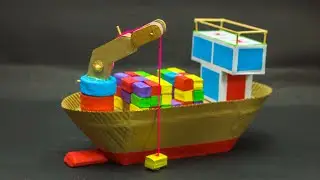 School Science Projects | Cargo Ship Working Model