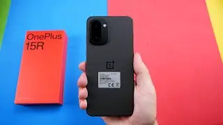 Первая распаковка, впечатление и включение Oneplus 15R Global - ОБЗОР и ТЕСТЫ скоро