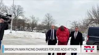 NewsdayTV: Arrest in 2021 acid attack