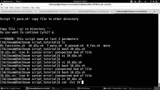 Tips and Tricks in Linux and Bash script