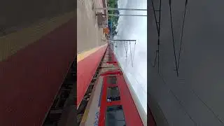 🥵 11019 - Konark Express skip Annavaram speed /130kmh #new #video #reels #🤯💥