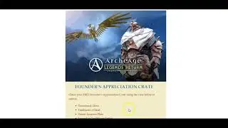 Archeage founders codes being sent out Check spam or ebay