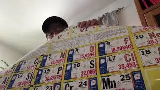 Giant periodic table