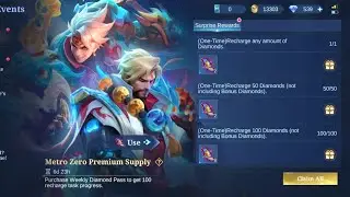 Metro Zero 2nd Premium Supply | Inferno Soul - Leomord Luckybox Skin | Mobile: Legends Bang Bang
