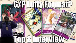 [EB-02] It's Begun! Top 8 G/P Luffy Online Treasure Cup W/@DarkshowFinesser | One Piece Card Game