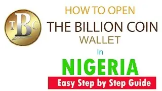 How to Open TBC Wallet Account - TheBiilioncoin Wallet