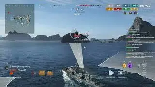 Отважная защита хонмуна &mdash; World of Warships Legends