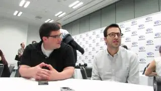 WonderCon 2014 - Once Upon A Time Press Room - Series Creators Edward Kitsis and Adam Horowitz