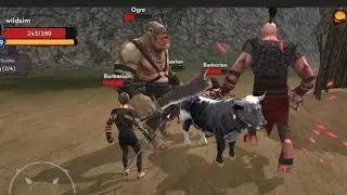 Wild Bull 🐂 V's Strong Ogre's 👹 V's Cruel Barbarian's V's Curious Hippo 🦛 / The Cow Simulator